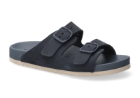 chaussure mephisto mules kora bleu profond